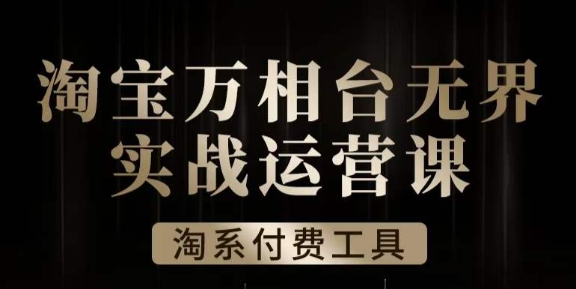 沧海·淘系万相台无界实战运营课，万相台无界实操全案例解析 - 首创网