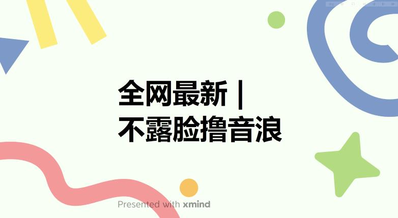 全网最新不露脸撸音浪，跑通自动化成交闭环，实现出单+收徒收益最大化【揭秘】 - 首创网