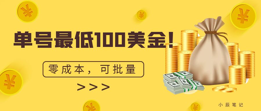 （6975期）单号最低100美金，零成本，小白无脑操作。可复制，可扩大。 - 首创网